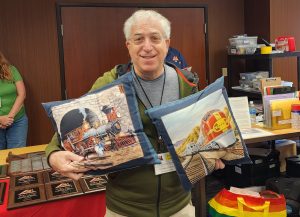 Pillow Raffle Winner-Anthony Medici
